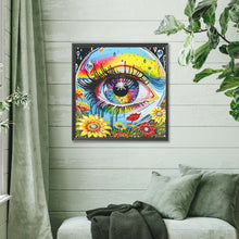 Load image into Gallery viewer, Diamond Painting - Partial Special Shaped - Sunflower Eyes (30*30CM)
