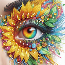 Load image into Gallery viewer, Diamond Painting - Partial Special Shaped - Sunflower Eyes (30*30CM)
