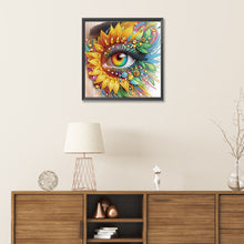 Load image into Gallery viewer, Diamond Painting - Partial Special Shaped - Sunflower Eyes (30*30CM)
