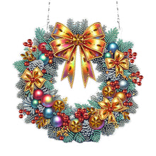 Load image into Gallery viewer, Acrylic Special Shaped Christmas Diamond Art Painting Garland Spot Drill Garland
