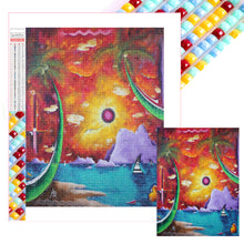 Load image into Gallery viewer, Diamond Painting - Full Square - Sunset (30*40CM)
