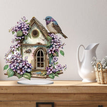 Load image into Gallery viewer, Acrylic Bird House DIY Table Top Diamond Painting Ornament Kits for Beginner
