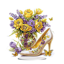 Load image into Gallery viewer, Acrylic High Heels Bouquet Table Top Diamond Painting Ornament Kits for Beginner
