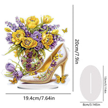Load image into Gallery viewer, Acrylic High Heels Bouquet Table Top Diamond Painting Ornament Kits for Beginner
