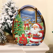 Load image into Gallery viewer, Wooden Santa Claus Diamond Painting Desktop Ornaments for Bedroom Table Decor
