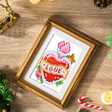 Load image into Gallery viewer, Mini Diamond Painting Set - Full Round - Flower love (14*20CM)
