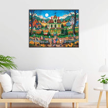 Load image into Gallery viewer, Diamond Painting - Full Round - Halloween scenery party (60*45CM)
