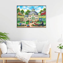 Load image into Gallery viewer, Diamond Painting - Full Round - Halloween scenery grassland (60*45CM)
