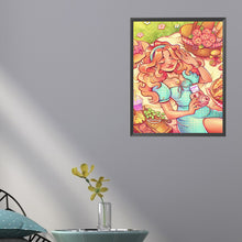 Load image into Gallery viewer, Diamond Painting - Full Square - Picnic girl (45*60CM)
