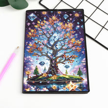 Load image into Gallery viewer, Special Shaped Flower Butterfly Diamond Painting Diary Book for Drawing Painting
