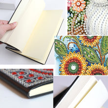 Load image into Gallery viewer, Special Shaped Flower Butterfly Diamond Painting Diary Book for Drawing Painting
