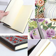 Load image into Gallery viewer, Special Shaped Flower Butterfly Diamond Painting Diary Book for Drawing Painting
