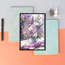 Load image into Gallery viewer, Special Shaped Flower Butterfly Diamond Painting Diary Book for Drawing Painting
