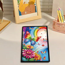 Load image into Gallery viewer, Special Shaped Flower Butterfly Diamond Painting Diary Book for Drawing Painting
