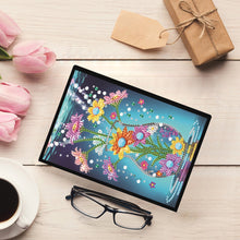 Load image into Gallery viewer, Special Shaped Flower Butterfly Diamond Painting Diary Book for Drawing Painting
