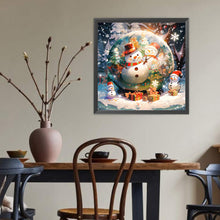 Load image into Gallery viewer, Diamond Painting - Full Round - Snowman (40*40CM)
