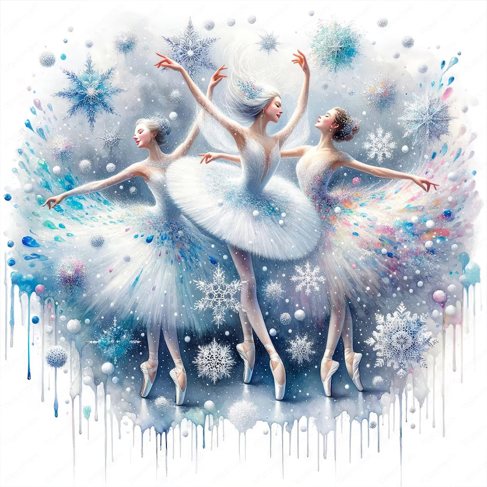 Diamond Painting - Full Round - Ballet dancer (40*40CM)