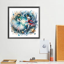 Load image into Gallery viewer, Diamond Painting - Full Round - Ballet dancer with walnut jacket (40*40CM)
