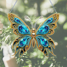 Load image into Gallery viewer, PET Special Shaped Butterfly Tree Garland 5D DIY Diamond Art Hanging Decorations
