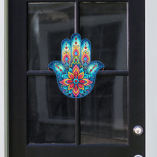 Load image into Gallery viewer, Acrylic Lotus Palm 5D DIY Diamond Painting Dots Pendant for Garden Window Decor
