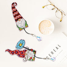 Load image into Gallery viewer, 2Pcs Special Shaped Cute Gnome 5D DIY Diamond Art Book Mark for Reading Day Gift
