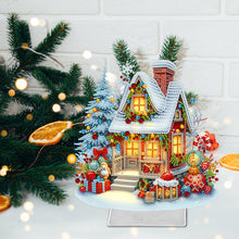 Load image into Gallery viewer, Christmas Acrylic Special Shape Santa Claus Gift Truck Desktop Diamond Art Kits
