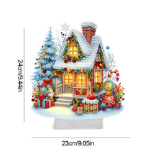 Load image into Gallery viewer, Christmas Acrylic Special Shape Santa Claus Gift Truck Desktop Diamond Art Kits
