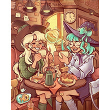 Load image into Gallery viewer, AB Diamond Painting - Full Round - Witch Tea Party (40*50CM)
