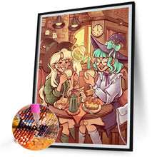 Load image into Gallery viewer, AB Diamond Painting - Full Round - Witch Tea Party (40*50CM)
