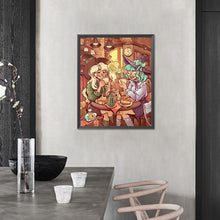Load image into Gallery viewer, AB Diamond Painting - Full Round - Witch Tea Party (40*50CM)
