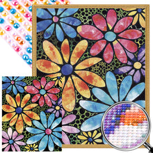 Load image into Gallery viewer, AB Diamond Painting - Full Round - Colorful Flowers (40*50CM)
