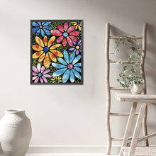 Load image into Gallery viewer, AB Diamond Painting - Full Round - Colorful Flowers (40*50CM)
