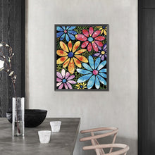 Load image into Gallery viewer, AB Diamond Painting - Full Round - Colorful Flowers (40*50CM)
