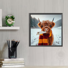 Load image into Gallery viewer, AB Diamond Painting - Full Round - Highland yak (40*40CM)
