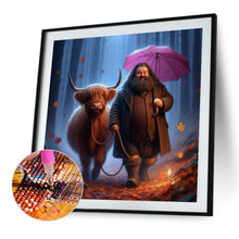 Load image into Gallery viewer, AB Diamond Painting - Full Round - Highland yak (40*40CM)
