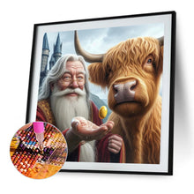 Load image into Gallery viewer, AB Diamond Painting - Full Round - Highland yak (40*40CM)
