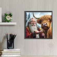 Load image into Gallery viewer, AB Diamond Painting - Full Round - Highland yak (40*40CM)
