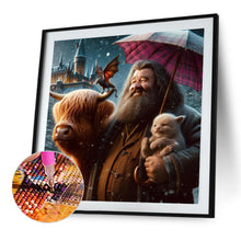 Load image into Gallery viewer, AB Diamond Painting - Full Round - Highland yak (40*40CM)
