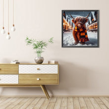 Load image into Gallery viewer, AB Diamond Painting - Full Round - Highland yak (40*40CM)
