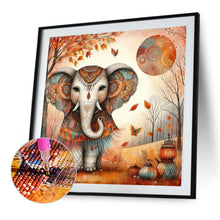 Load image into Gallery viewer, AB Diamond Painting - Full Round - Autumn elephant (40*40CM)
