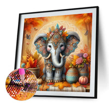 Load image into Gallery viewer, AB Diamond Painting - Full Round - Autumn elephant (40*40CM)
