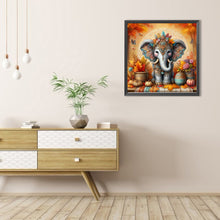 Load image into Gallery viewer, AB Diamond Painting - Full Round - Autumn elephant (40*40CM)
