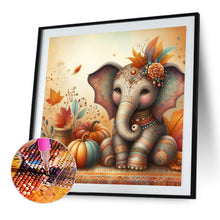 Load image into Gallery viewer, AB Diamond Painting - Full Round - Autumn elephant (40*40CM)
