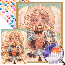 Load image into Gallery viewer, AB Diamond Painting - Full Round - Angel Warrior Girl (45*60CM)
