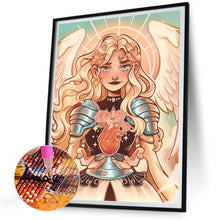 Load image into Gallery viewer, AB Diamond Painting - Full Round - Angel Warrior Girl (45*60CM)
