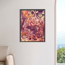 Load image into Gallery viewer, AB Diamond Painting - Full Round - Magic Mirror Girl (45*60CM)
