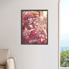 Load image into Gallery viewer, AB Diamond Painting - Full Round - Vampire Girl (45*60CM)
