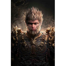 Load image into Gallery viewer, Diamond Painting - Full Round - Black Monkey (40*60CM)

