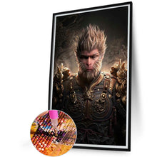 Load image into Gallery viewer, Diamond Painting - Full Round - Black Monkey (40*60CM)
