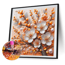 Load image into Gallery viewer, AB Diamond Painting - Full Round - Pearl plum blossom (40*40CM)
